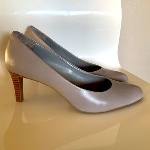 Lauren Ralph Lauren - Grey Kidskin Harper Heels